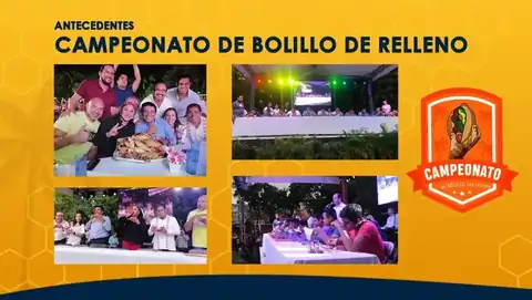 Participantes del Campeonato de Bolillo con Relleno