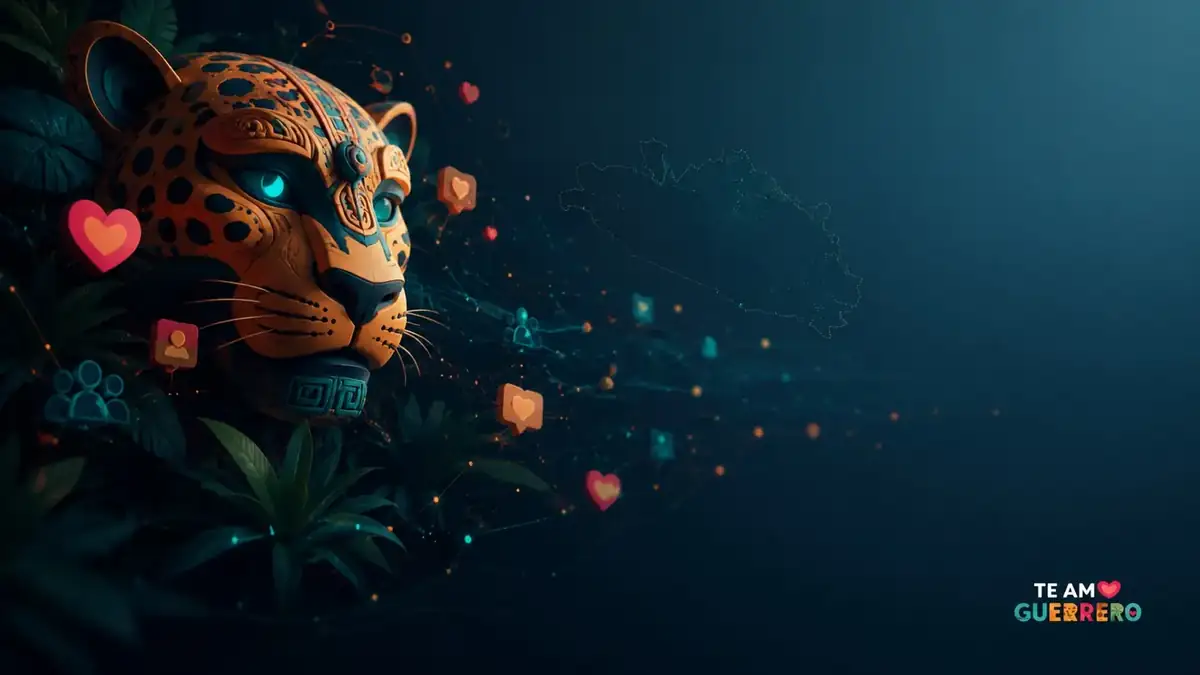 Jaguar digital y red comunitaria de Te Amo Guerrero